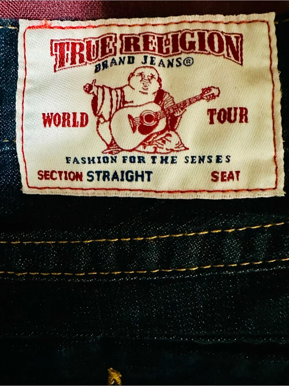 True Religion World Tour Straight Leg Jeans Men’s 38x34